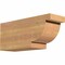 Ekena Millwork Alpine Smooth Rafter Tail, Western Red Cedar, 5 1/2"W x 8"H x 18"L RFT06X08X18ALP00SWR - alternate 1